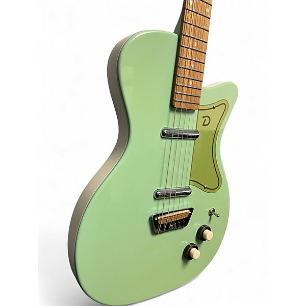 Used Danelectro 56 U-2 nifty aqua Solid Body Electric Guitar