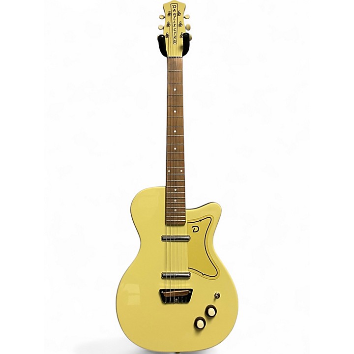 Used Danelectro 56 U-2 DADDY-O YELLOW Solid Body Electric