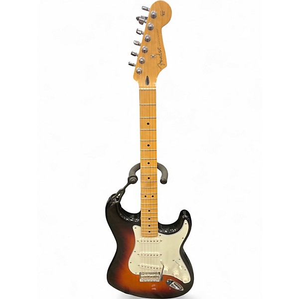 Used Fender Player Stratocaster 3 Tone Sunburst Solid Body Electric Guitar