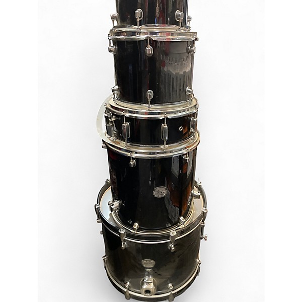 Used Mapex 5 Piece Voyager Black Drum Kit