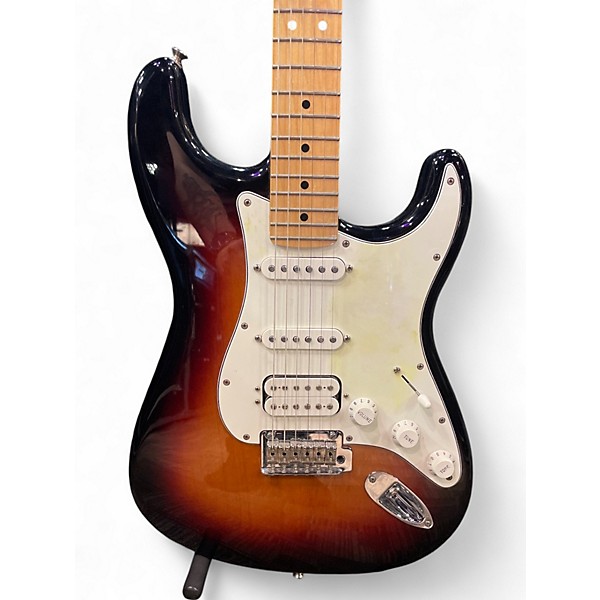 Used 2019 Fender Player Stratocaster 3 Color Sunburst Solid Body Electric Guitar