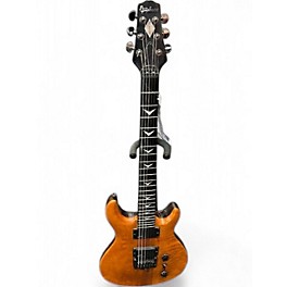Vintage 1980s Epiphone Spotlight Nouveau Trans Amber Solid Body Electric Guitar