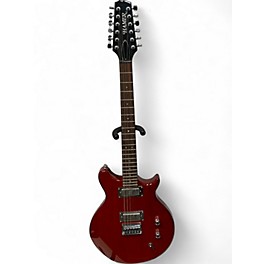 Vintage 1990s Hamer ECLIPSE 12 RED Solid Body Electric Guitar