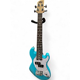 Used Kala UBASS-SB-BL-FS SURF BLUE Electric Bass Guitar