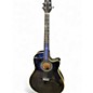 Vintage 1990 Alvarez DY87TBK Black Acoustic Electric Guitar thumbnail