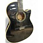 Vintage 1990 Alvarez DY87TBK Black Acoustic Electric Guitar