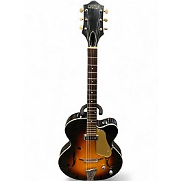 Vintage 1957 Gretsch Guitars 6186 3 Tone Sunburst Hollow Body Electric Guitar