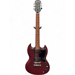 Used Epiphone SG Tribute Worn Cherry Solid Body Electric Guitar