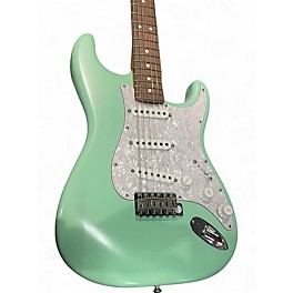 Used Fender Cory Wong Signature Stratocaster Surf Green Solid Body Electric Guitar