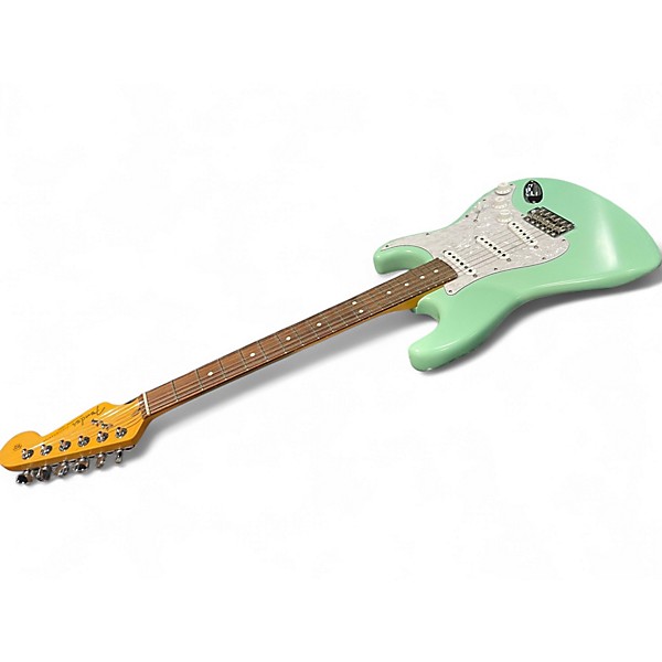 Used Fender Cory Wong Signature Stratocaster Surf Green Solid Body Electric Guitar