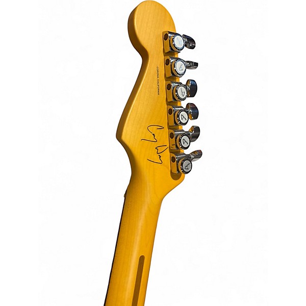 Used Fender Cory Wong Signature Stratocaster Surf Green Solid Body Electric Guitar