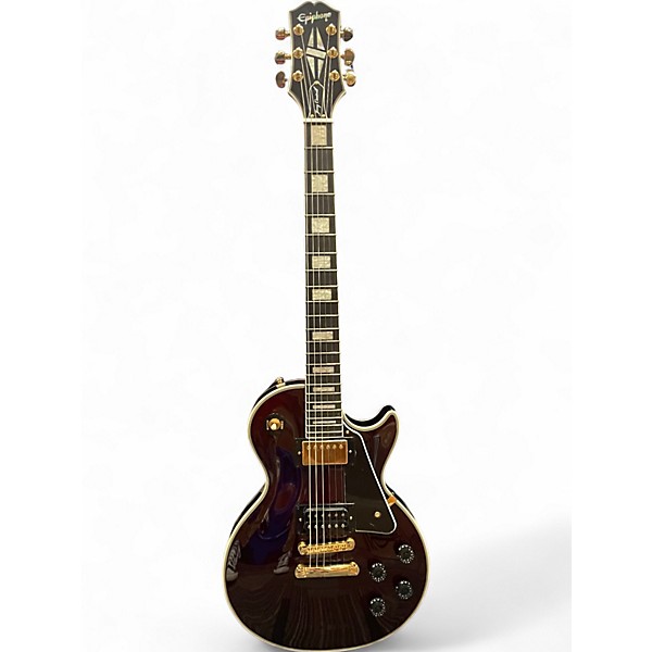 Used Epiphone JERRY CANTRELL WINO LES PAUL Wine Red Solid Body Electric Guitar