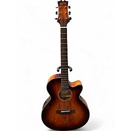 Used Mitchell MX430SM Whiskey Burst Acoustic Electric Guitar