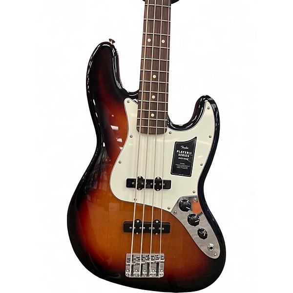 Used Fender Player Jazz Bass 2 Color Sunburst Electric Bass Guitar