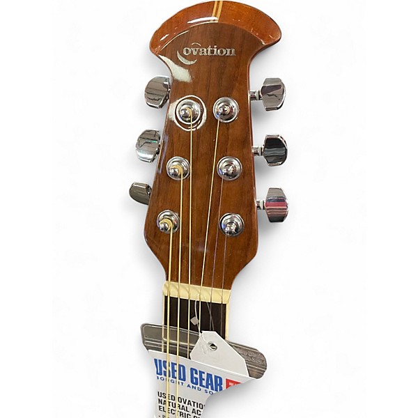Used Ovation 1627VL Natural Acoustic Electric Guitar