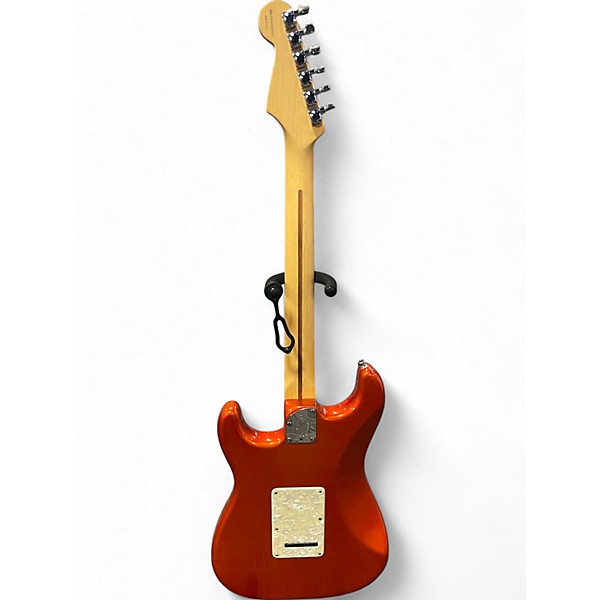 Used 2004 Fender 50th Anniversary American Stratocaster Metallic Orange Solid Body Electric Guitar