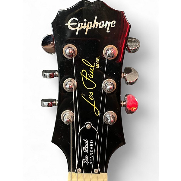 Used Epiphone Les Paul Standard Cherry Sunburst Solid Body Electric Guitar