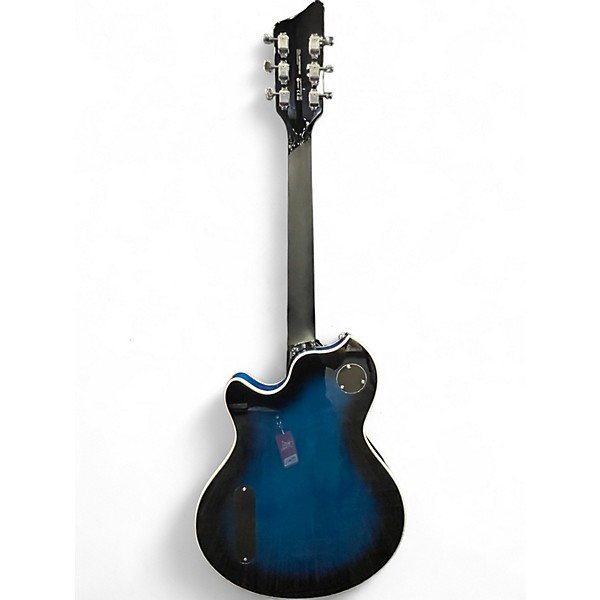 Used Supro CLERMONT AQUA BURST Hollow Body Electric Guitar