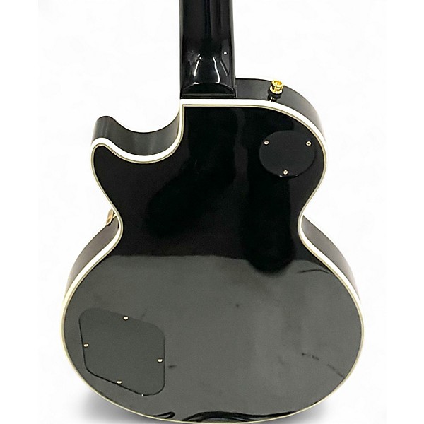 Used Epiphone Les Paul Custom Ebony Solid Body Electric Guitar