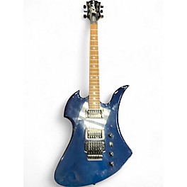 Used B.C. Rich NJ Series Mockingbird Blue Solid Body Electric Guitar