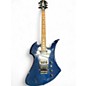Used B.C. Rich NJ Series Mockingbird Blue Solid Body Electric Guitar thumbnail