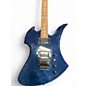 Used B.C. Rich NJ Series Mockingbird Blue Solid Body Electric Guitar