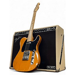 Used Squier Affinity Telecaster Natural Solid Body Electric Guitar