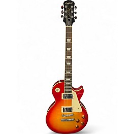 Used Epiphone Les Paul Standard Cherry Sunburst Solid Body Electric Guitar