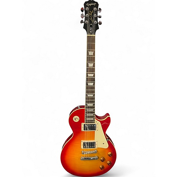 Used Epiphone Les Paul Standard Cherry Sunburst Solid Body Electric Guitar,Specials : American Fashion Style Bags On Sale Used Epiphone Les Paul Standard Cherry Sunburst Solid Body Electric Guitar,Specials : American Fashion Style Bags On Sale