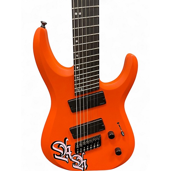 Used Jackson PRO PLUS DK MODERN SATIN ORANGE  Solid Body Electric Guitar