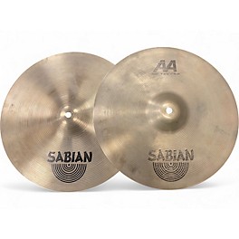Used Sabian 14in AA Rock Hi Hat Pair Cymbal