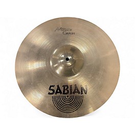 Used SABIAN 17in AA Rock Crash Brilliant Cymbal