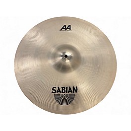 Used SABIAN 18in AA Rock Crash Brilliant Cymbal