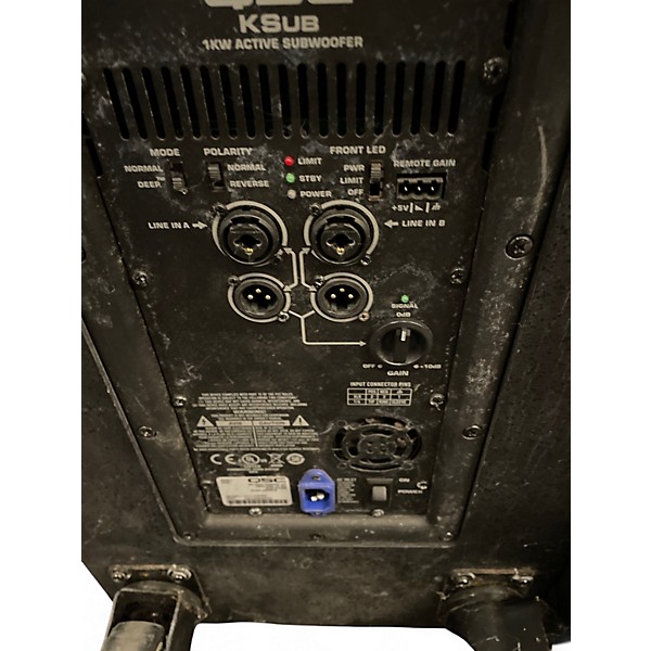 Used QSC KSUB Powered Subwoofer