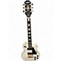 Used Epiphone LES PAUL CUSTOM INSPIRED BY GIBSON Alpine White Solid Body Electric Guitar thumbnail