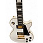 Used Epiphone LES PAUL CUSTOM INSPIRED BY GIBSON Alpine White Solid Body Electric Guitar