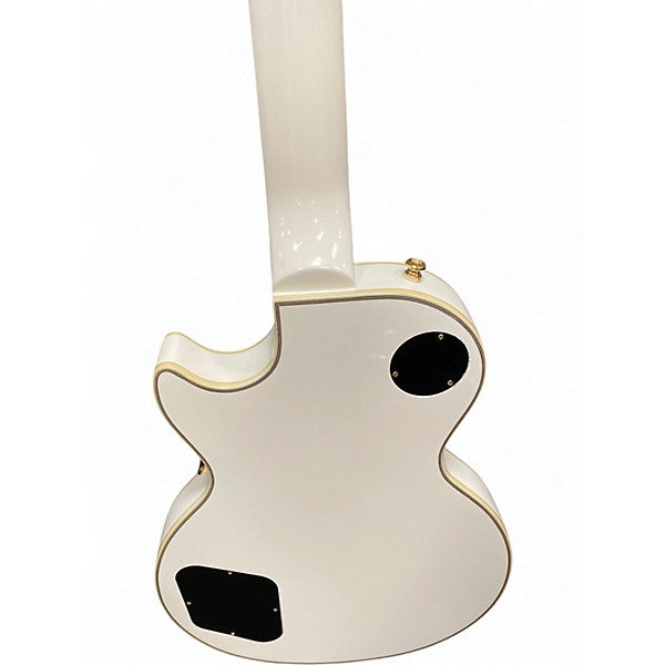 Used Epiphone LES PAUL CUSTOM INSPIRED BY GIBSON Alpine White Solid Body Electric Guitar