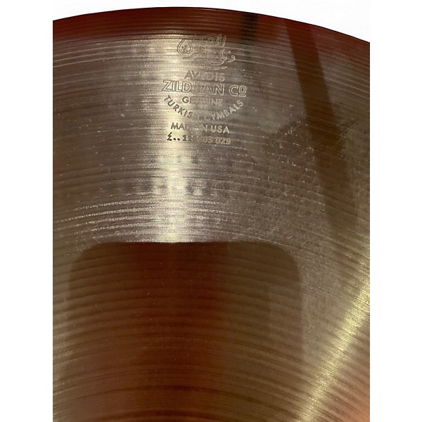 Used Zildjian 21in A Series Sweet Ride Cymbal