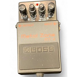 Used BOSS MT2 Metal Zone Distortion Effect Pedal