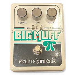 Used Electro-Harmonix XO Big Muff with Tone Wicker Distortion Effect Pedal