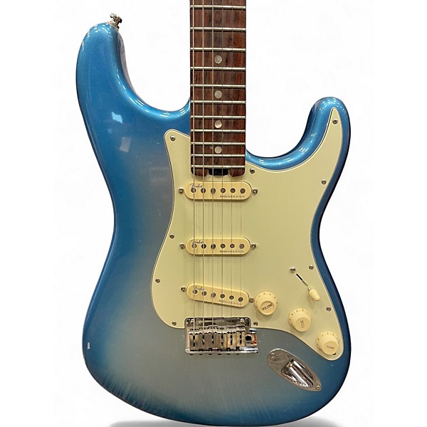 Used 2017 Fender American Elite Stratocaster SKY BURST METALLIC Solid Body Electric Guitar