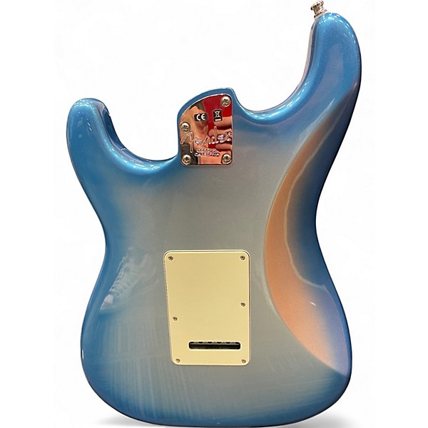 Used 2017 Fender American Elite Stratocaster SKY BURST METALLIC Solid Body Electric Guitar