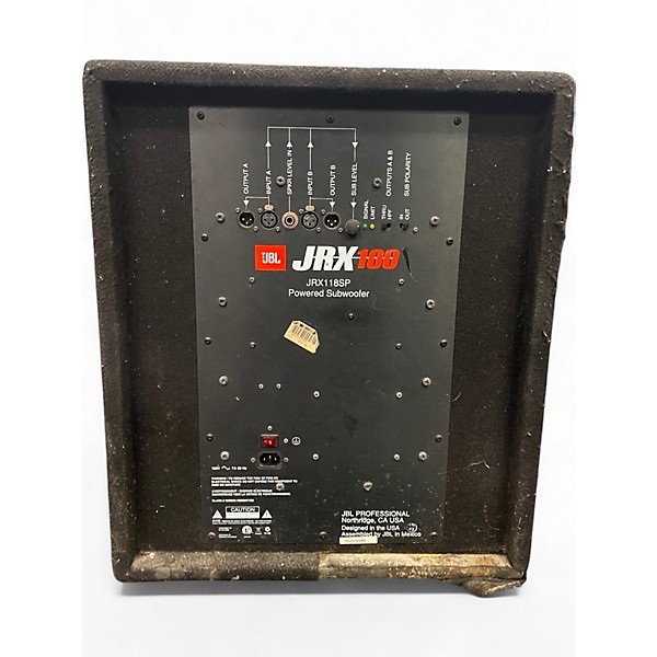 Used JBL JRX118P Powered Subwoofer
