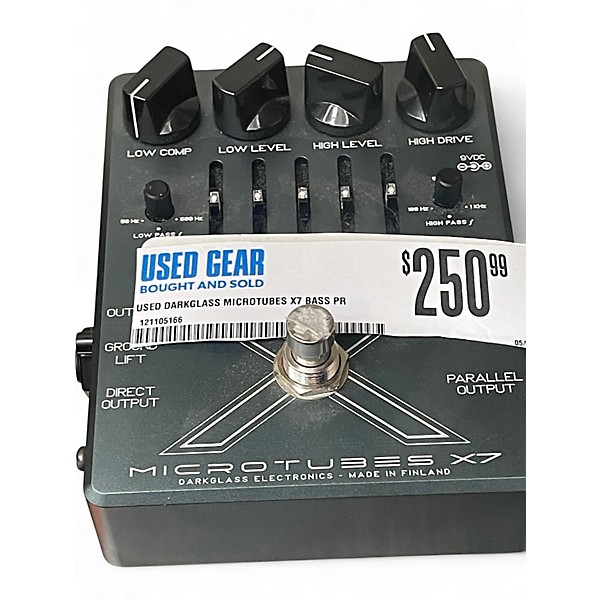 Used Darkglass MICROTUBES X7 Bass Preamp