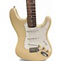 Used Memphis SSS S Style White Solid Body Electric Guitar