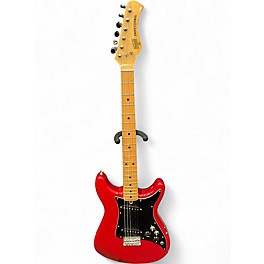 Used Hondo Ii PROFESSIONAL Red Solid Body Electric Guitar