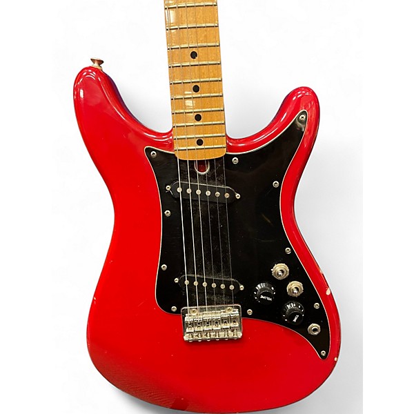 Used Hondo Ii PROFESSIONAL Red Solid Body Electric Guitar