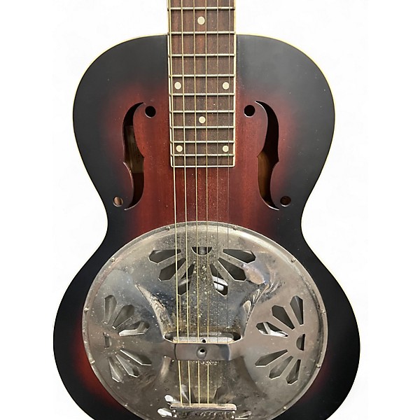 Used Gretsch Guitars G9230 Bobtail Square Neck Sunburst Resonator Guitar