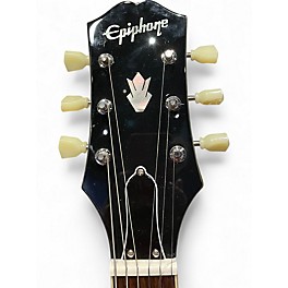 Used 2024 Epiphone ES335 green Hollow Body Electric Guitar
