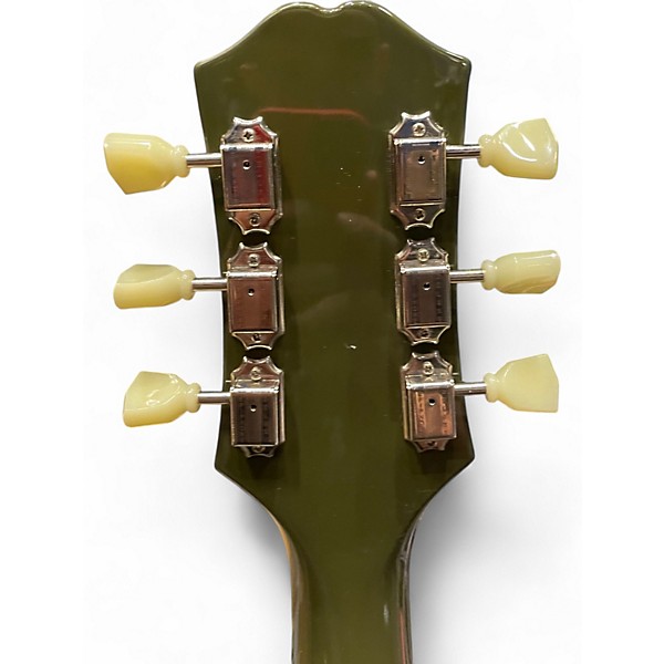 Used 2024 Epiphone ES335 green Hollow Body Electric Guitar